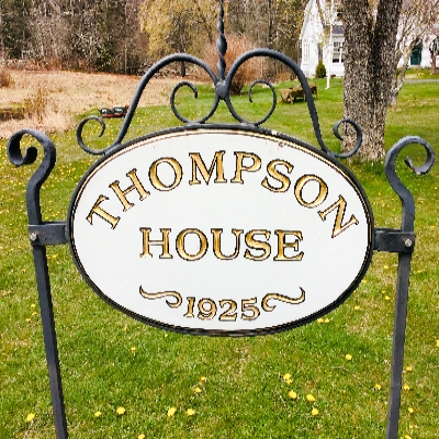 Thompson House sign.